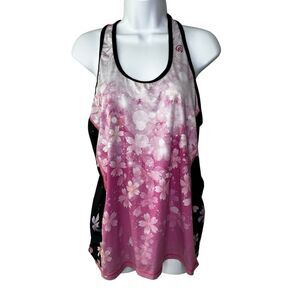 INKnBURN Women’s 2XL Pink Sakura Racerback Tech Tank